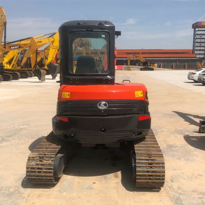 Excavadora Kubota KX U55 e Ótimo Desempenho para os Requisitos do Cliente