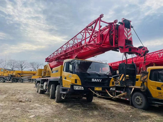 SANY válvula hidráulica usado STC500S guindaste Em bom estado e 4,5 toneladas Max.