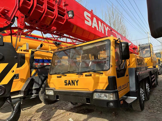 SANY válvula hidráulica usado STC500S guindaste Em bom estado e 4,5 toneladas Max.