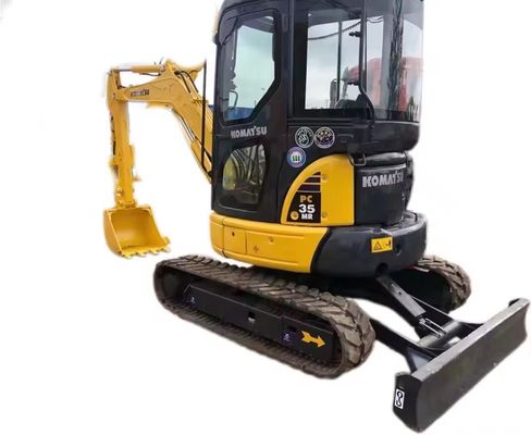 2016 Komatsu PC35 mini escavadeira de segunda mão para projetos de construção a preços acessíveis