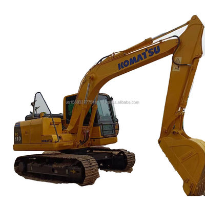2016 Japão Usado Komatsu PC110 Excavator 11 toneladas com bomba hidráulica original no Japão