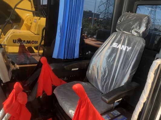 Excavadora Sany SY215C usada com cilindro hidráulico original e capacidade de balde de 1,1 m3