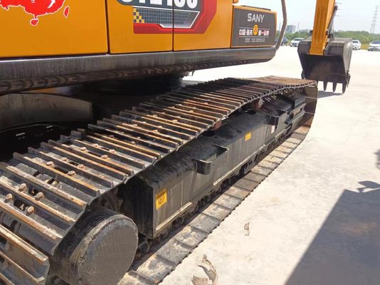 Excavadora Sany SY215C usada com cilindro hidráulico original e capacidade de balde de 1,1 m3