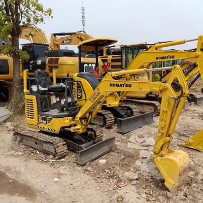 1Excavadora mini-excavadora hidráulica de 8 toneladas com capacidade de balde de 0,2 m3 e menor