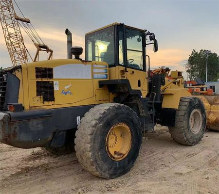 Bomba hidráulica Komatsu Hotéis Quase em estado usado Komatsu WA380 carregador máquina de terra