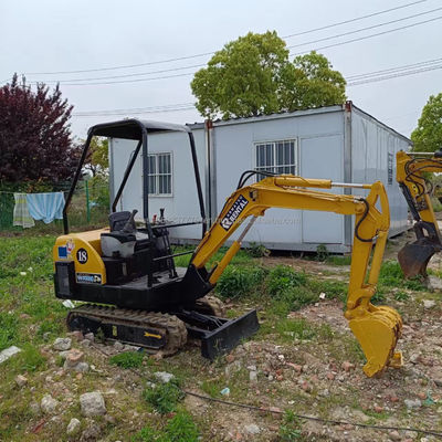 11.2kw Mini Crawler Excavator Komatsu PC18 Excavator usado com válvula hidráulica original