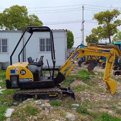 11.2kw Mini Crawler Excavator Komatsu PC18 Excavator usado com válvula hidráulica original