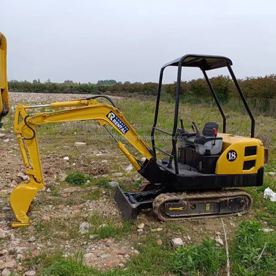 11.2kw Mini Crawler Excavator Komatsu PC18 Excavator usado com válvula hidráulica original