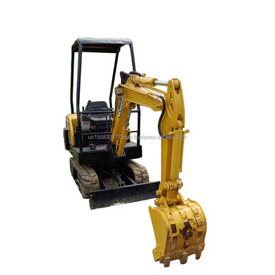 Excavadora usada original Komatsu PC18 Mini 1865 KG Excavadora Crawler com e padrão