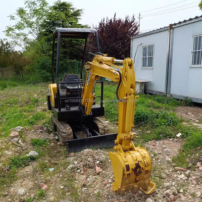 Komatsu PC18 Mini Excavatora Usada com cilindro hidráulico original no Japão