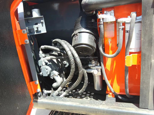 Máquinas de construção Usadas Hitachi ZX70 escavadeira com 98kw de potência e poucas horas de trabalho