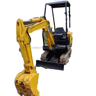 2016 Komatsu PC18 Mini Excavator Usado Excavator de rastreador hidráulico 2 toneladas Peso operacional