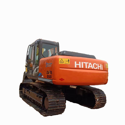 20 toneladas Hitachi ZX200 Excavator Japão Máquina de construção usada com baixo peso da máquina