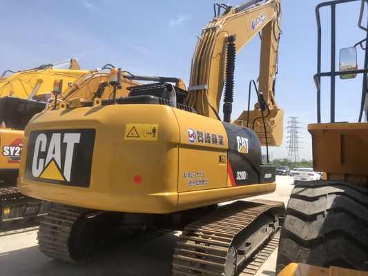 CAT320 320D2 Excavadora a quente Máquinas de lagarta 12 toneladas Peso operacional Ano de 2016