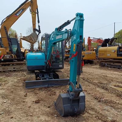 6000 KG Peso da máquina SUNWARD SWE60E Excavadora Multifunção Mini Excavadora de 6 toneladas