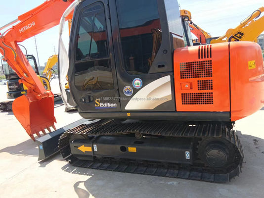 Excavadora Hitachi ZX70 100% original japonesa usada com poucas horas e design leve
