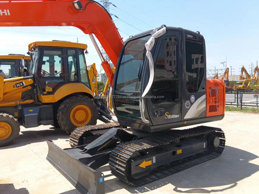 Excavadora Hitachi ZX70 100% original japonesa usada com poucas horas e design leve