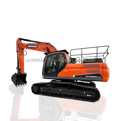 115kw Caterpillar DX300 escavadeiras grandes máquinas Hitachi e Doosan 0-2000 horas de trabalho