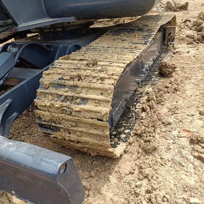 Motor usado da Caterpillar e componentes da Hyundai na mini escavadeira Sunward SWE60E de 6 toneladas