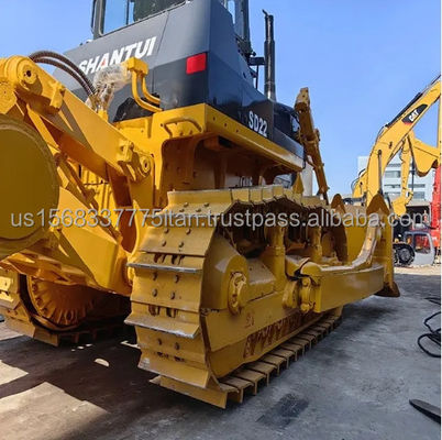 Shandong SHANTUI Usado SD22 Crawler Bulldozer com 202 kW motor e bomba suficiente stock