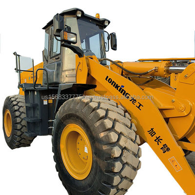 Bom estado Longgong LG 855N carregador equipamento de construção usado LiuGong motor