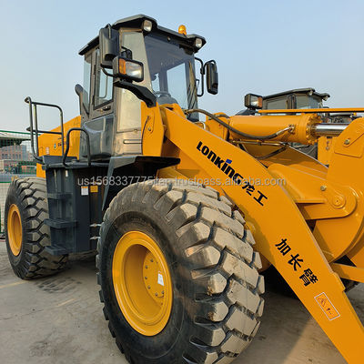 Bom estado Longgong LG 855N carregador equipamento de construção usado LiuGong motor