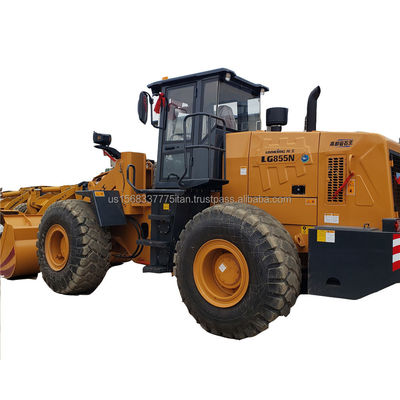 Carregador usado LiuGong LG 855N com poucas horas de trabalho e excelente estado