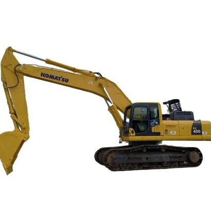 Shanghai Excavator usado Komatsu PC400-8 com 270kw de potência Ano de 2016 Menos horas de trabalho