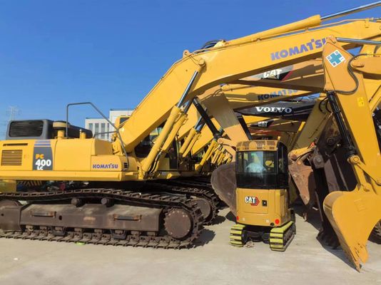 Shanghai Excavator usado Komatsu PC400-8 com 270kw de potência Ano de 2016 Menos horas de trabalho